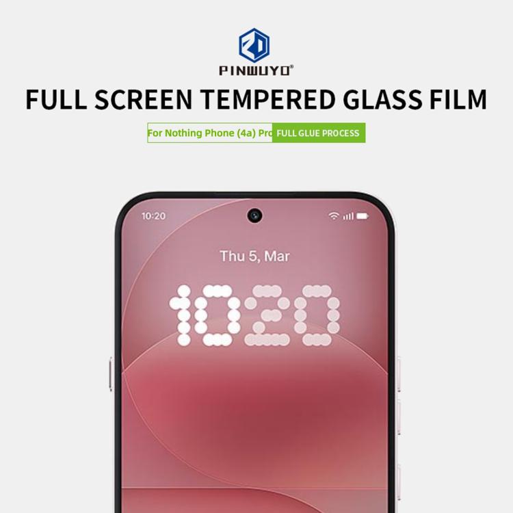 PINWUYO 9H 2.5D Full Screen Tempered Glass Film, For Nothing Phone 4a Pro, For Nothing Phone 4a, For Nothing Phone 3a Lite, For Nothing Phone 3, For Nothing CMF Phone 2 Pro, For Nothing Phone 2a Plus, For Nothing Phone 2a, For Nothing Phone 2          ...
