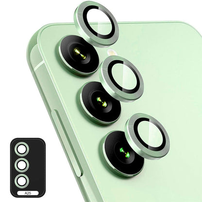 ENKAY Hat-Prince 9H Rear Camera Lens Aluminium Alloy Tempered Glass Film, For Samsung Galaxy A25 5G, For Samsung Galaxy S23 FE 5G