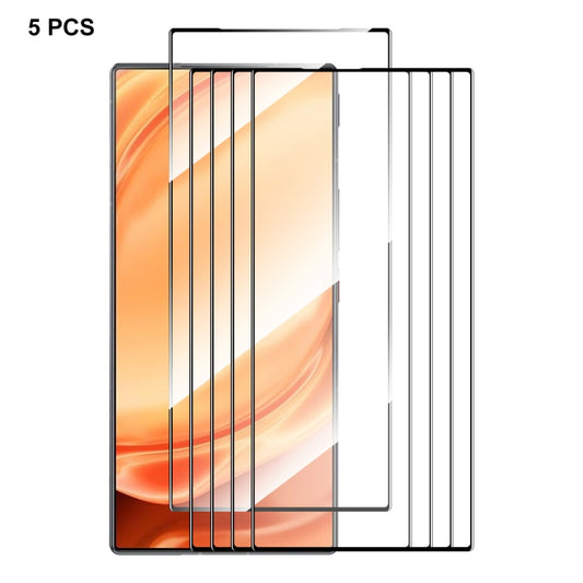 5pcs ENKAY Hat-Prince Full Glue High Aluminum-silicon Tempered Glass Film, For ZTE Nubia Z50 Ultra, For ZTE Blade V40 Design, For ZTE Blade A52 Lite, For ZTE Blade A72 4G / V40 Vita, For ZTE Blade V40 Pro, For ZTE Blade V40, For ZTE Blade A72 5G       ...
