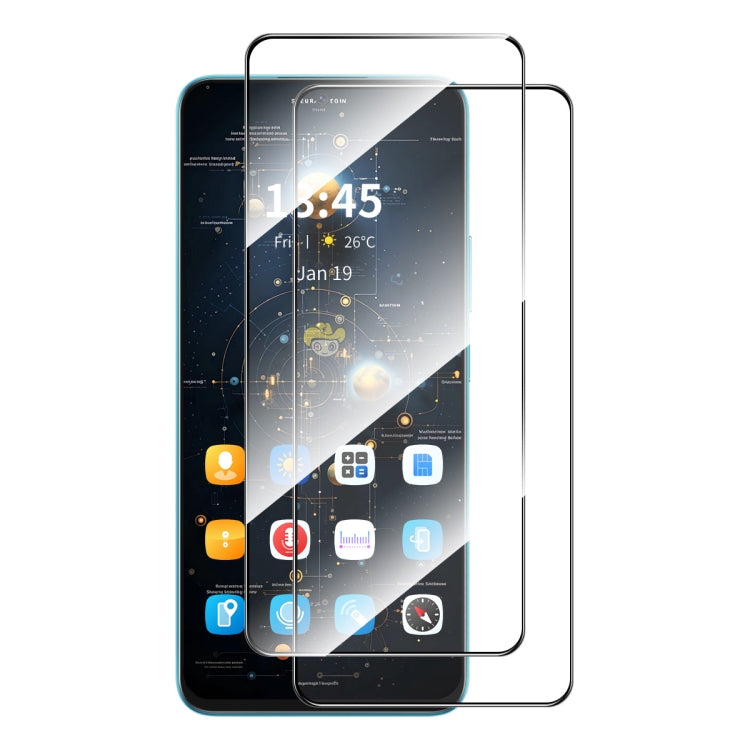 2pcs ENKAY Full Glue High Aluminum-silicon Tempered Glass Film, For Huawei nova 15 Max, For Huawei nova 14, For Huawei nova 13i, For Huawei nova 13, For Huawei Pura 70, For Huawei Mate 60, For Huawei nova 11i, For Huawei nova Y61 4G, For Huawei nova 10...