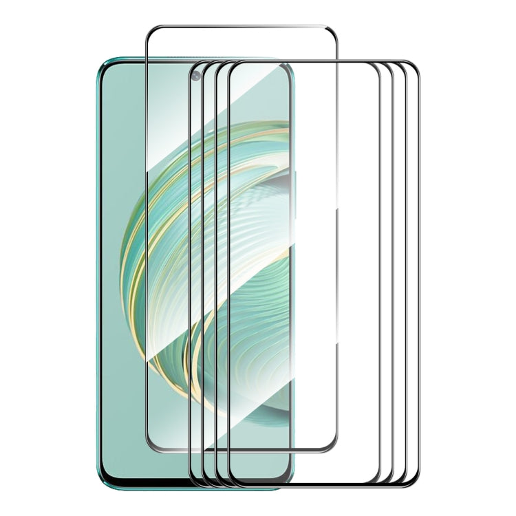 5pcs ENKAY Full Glue High Aluminum-silicon Tempered Glass Film, For Huawei nova 13, For Huawei Pura 70, For Huawei Mate 60, For Huawei nova 11i, For Huawei nova Y61 4G, For Huawei nova 10z, For Huawei nova Y71 / Enjoy 60                                ...