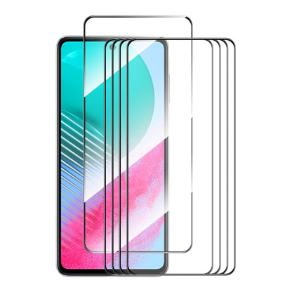 5pcs ENKAY Hat-Prince Full Glue High Aluminum-silicon Tempered Glass Film, For Samsung Galaxy A57, For Samsung Galaxy A37, For Samsung Galaxy A27, For Samsung Galaxy A07 5G, For Samsung Galaxy A17 5G, For Samsung Galaxy A26 5G, For Samsung Galaxy A16 5...