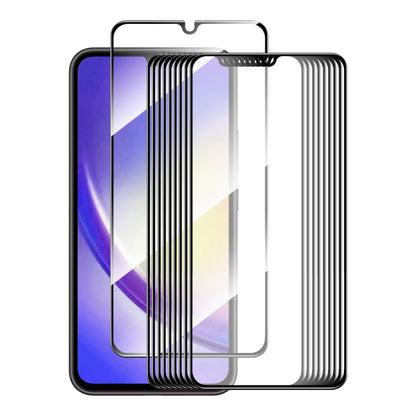 10pcs ENKAY Hat-Prince Full Glue High Aluminum-silicon Tempered Glass Film, For Galaxy M47 5G, For Galaxy Z Fold8 5G Outer Screen, For Galaxy Z Fold8 Ultra 5G Outer Screen, For Galaxy Z Flip8 5G Outer Screen, For Galaxy A57, For Galaxy A37             ...