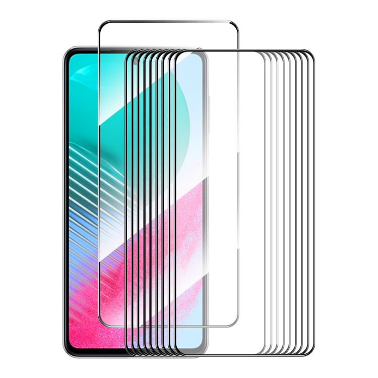 10pcs ENKAY Hat-Prince Full Glue High Aluminum-silicon Tempered Glass Film, For Samsung Galaxy A57, For Samsung Galaxy A37, For Samsung Galaxy A27, For Samsung Galaxy A07 5G, For Samsung Galaxy A17 5G, For Samsung Galaxy A26, For Samsung Galaxy A16 5G ...