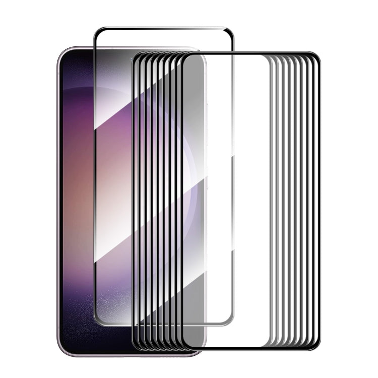 10pcs ENKAY Hat-Prince Full Glue High Aluminum-silicon Tempered Glass Film, For Galaxy M47 5G, For Galaxy Z Fold8 5G Outer Screen, For Galaxy Z Fold8 Ultra 5G Outer Screen, For Galaxy Z Flip8 5G Outer Screen, For Galaxy A57, For Galaxy A37             ...