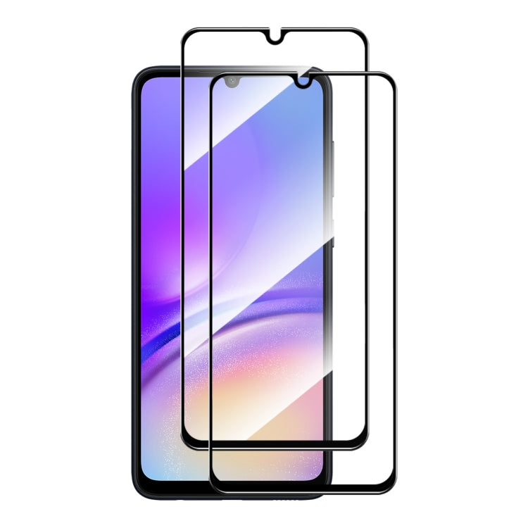 2pcs ENKAY Hat-Prince Full Glue High Aluminum-silicon Tempered Glass Film, For Samsung Galaxy F07 / M07 4G, For Samsung Galaxy F17 / M17 5G, For Samsung Galaxy A57, For Samsung Galaxy A37, For Samsung Galaxy A27, For Samsung Galaxy S25 FE 5G           ...