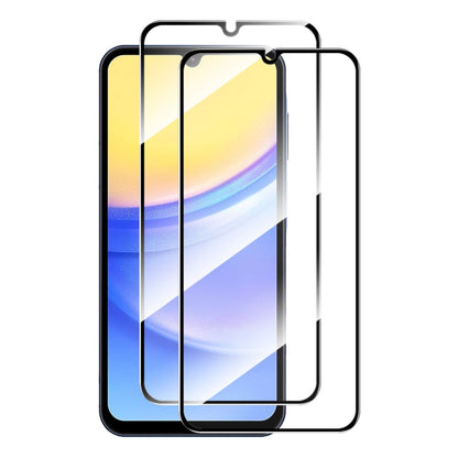 2pcs ENKAY Hat-Prince Full Glue High Aluminum-silicon Tempered Glass Film, For Samsung Galaxy F07 / M07 4G, For Samsung Galaxy F17 / M17 5G, For Samsung Galaxy A57, For Samsung Galaxy A37, For Samsung Galaxy A27, For Samsung Galaxy S25 FE 5G           ...
