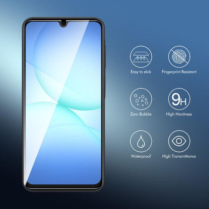 2pcs ENKAY Hat-Prince Full Glue High Aluminum-silicon Tempered Glass Film, For Samsung Galaxy F07 / M07 4G, For Samsung Galaxy F17 / M17 5G, For Samsung Galaxy A57, For Samsung Galaxy A37, For Samsung Galaxy A27, For Samsung Galaxy S25 FE 5G           ...