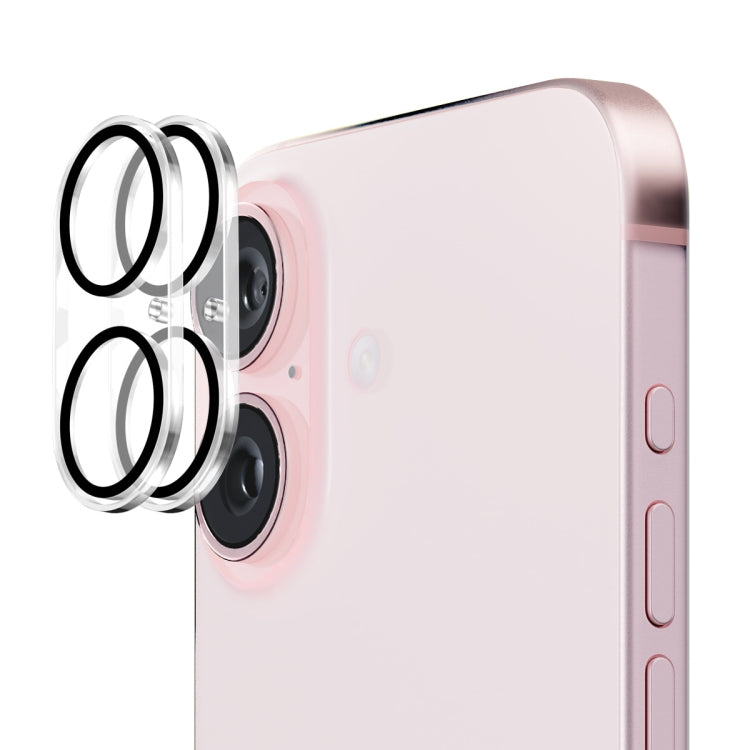 2pcs ENKAY Hat-Prince 9H Rear Camera Lens Tempered Glass Film, For iPhone Fold, For iPhone 18 Pro, For iPhone 18 Pro Max, For iPhone 17 Pro Max, For iPhone 17 Pro, For iPhone 17, For iPhone Air, For iPhone 16 Pro / 16 Pro Max, For iPhone 16 / 16 Plus  ...