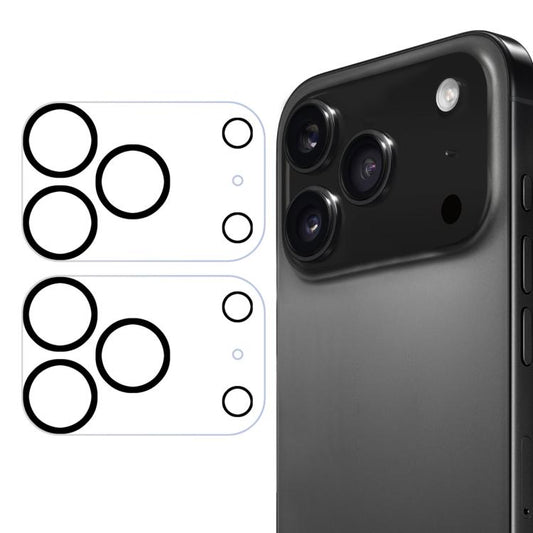 2pcs ENKAY Hat-Prince 9H Rear Camera Lens Tempered Glass Film, For iPhone 17 Pro Max, For iPhone 17 Pro, For iPhone 17, For iPhone Air, For iPhone 16 Pro / 16 Pro Max, For iPhone 16 / 16 Plus, For iPhone 15 Pro / 15 Pro Max, For iPhone 15 / 15 Plus