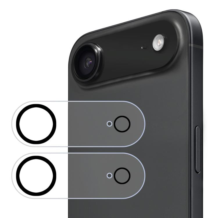 2pcs ENKAY Hat-Prince 9H Rear Camera Lens Tempered Glass Film, For iPhone Fold, For iPhone 18 Pro, For iPhone 18 Pro Max, For iPhone 17 Pro Max, For iPhone 17 Pro, For iPhone 17, For iPhone Air, For iPhone 16 Pro / 16 Pro Max, For iPhone 16 / 16 Plus  ...