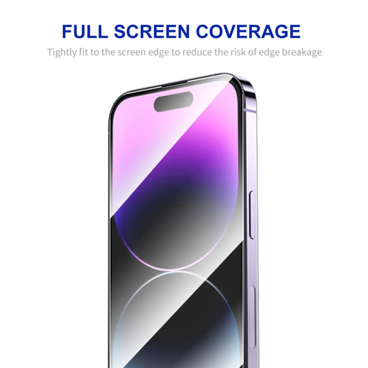 ENKAY Full Glue High Aluminum-silicon Tempered Glass Film, For iPhone 16 Pro Max, For iPhone 16 Pro, For iPhone 16 Plus, For iPhone 16, iPhone 16e, For iPhone 15 Pro Max, For iPhone 15 Pro, For iPhone 15 Plus, For iPhone 15