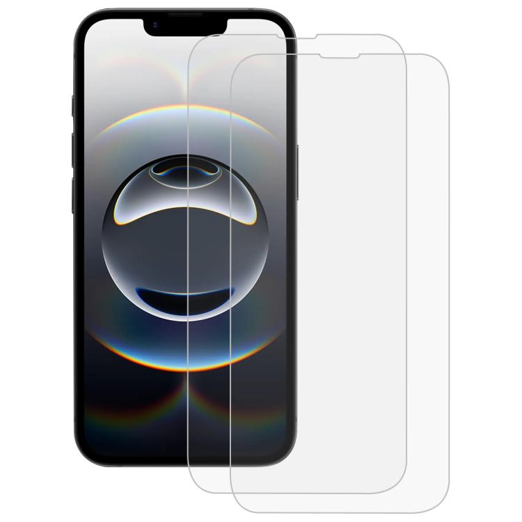 2pcs NKAY 0.26mm 9H 2.5D High Aluminum-silicon Tempered Glass Film, For iPhone 17e / 16e, For iPhone 16 Pro Max, For iPhone 16 Pro, For iPhone 16 Plus, For iPhone 16, For iPhone 15 Pro Max, For iPhone 15 Pro, For iPhone 15 Plus, For iPhone 15