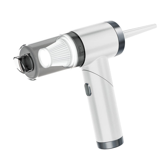 Q108 Nettoyeur Puissant Portable Sans Fil Aspirateur à Main Mini pour Voiture et Maison (Double Usage)