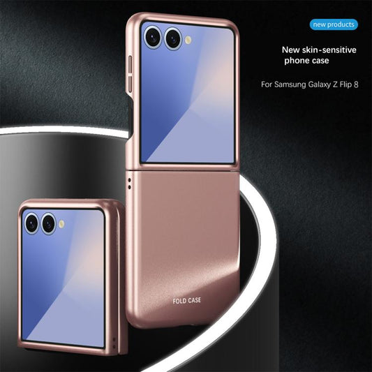 Skinfeel Electroplating All-inclusive Shockproof Phone Case, For Galaxy Z Flip8 5G, For Galaxy Z Fold6  5G