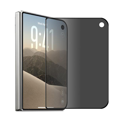 ENKAY Hat-Prince 28 Degree Anti-peeping Tempered Glass Full Screen Film, For iPhone Duo Outer Screen, For iPhone 18 Pro, For iPhone 18 Pro Max, For iPhone 17 Pro Max, For iPhone 17 Pro, For iPhone 17, For iPhone Air, For iPhone 16 Pro Max