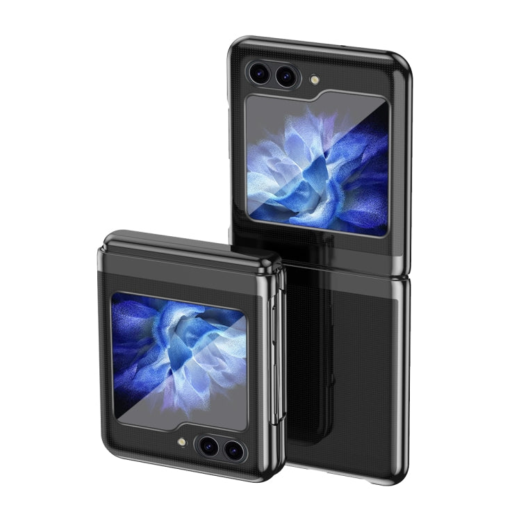 Electroplating Transparent Shockproof Phone Case, For Samsung Galaxy Z Flip7 5G, For Samsung Galaxy Z Fold5 5G, For  Samsung Galaxy Z Flip5   5G