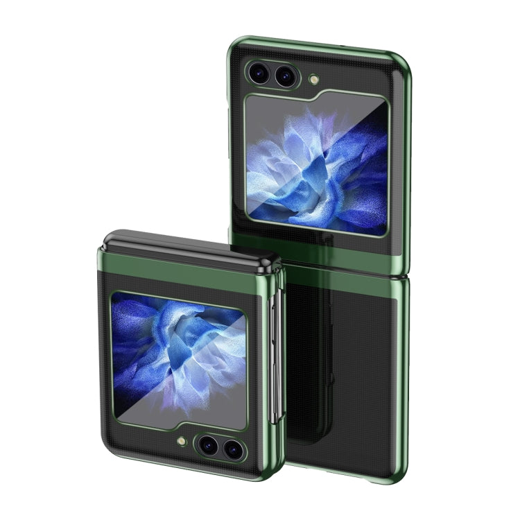 Electroplating Transparent Shockproof Phone Case, For Samsung Galaxy Z Flip7 5G, For Samsung Galaxy Z Fold5 5G, For  Samsung Galaxy Z Flip5   5G