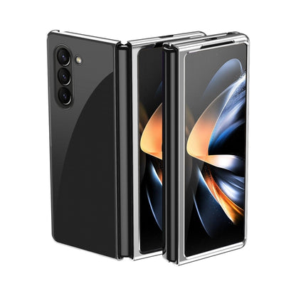 Electroplating Transparent Shockproof Phone Case, For Samsung Galaxy Z Flip7 5G, For Samsung Galaxy Z Fold5 5G, For  Samsung Galaxy Z Flip5   5G