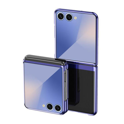 Electroplating Transparent Shockproof Phone Case, For Galaxy Z Fold8 Ultra 5G, For Galaxy Z Flip8 5G, For Galaxy Z Flip7 5G, For Galaxy Z Fold5 5G, For Galaxy Z Flip5   5G