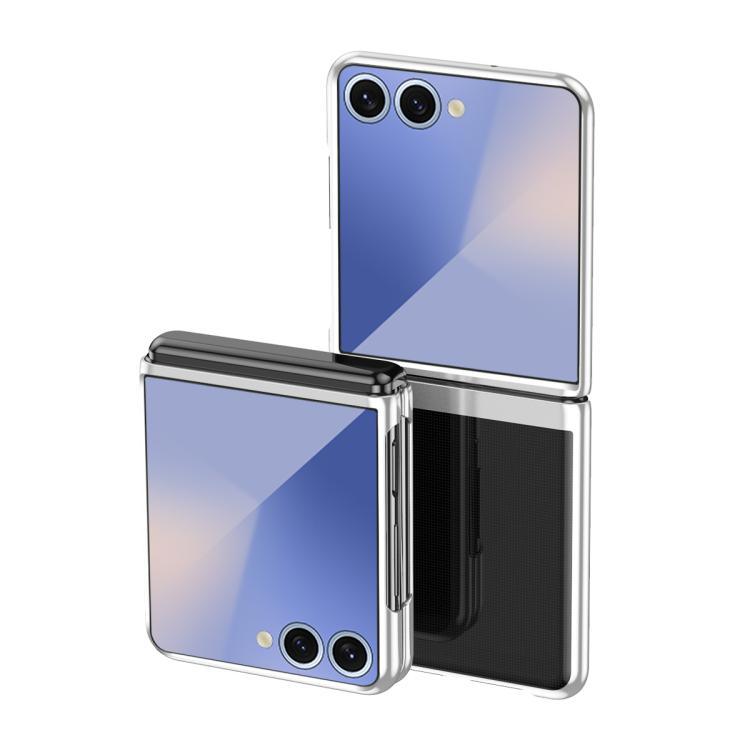 Electroplating Transparent Shockproof Phone Case, For Galaxy Z Fold8 Ultra 5G, For Galaxy Z Flip8 5G, For Galaxy Z Flip7 5G, For Galaxy Z Fold5 5G, For Galaxy Z Flip5   5G