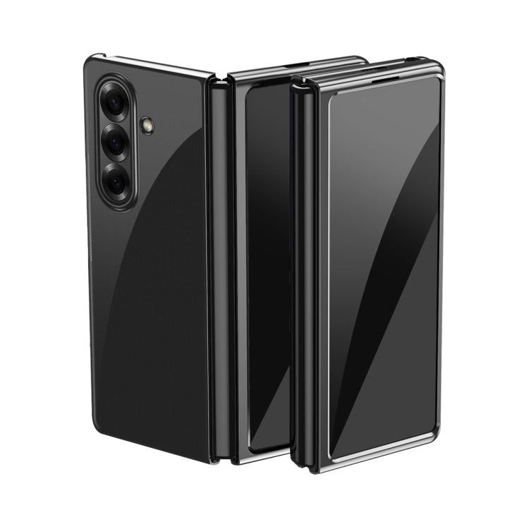 Electroplating Transparent Shockproof Phone Case, For Galaxy Z Fold8 Ultra 5G, For Galaxy Z Flip8 5G, For Galaxy Z Flip7 5G, For Galaxy Z Fold5 5G, For Galaxy Z Flip5   5G