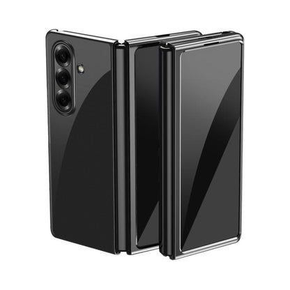 Electroplating Transparent Shockproof Phone Case, For Galaxy Z Fold8 Ultra 5G, For Galaxy Z Flip8 5G, For Galaxy Z Flip7 5G, For Galaxy Z Fold5 5G, For Galaxy Z Flip5   5G