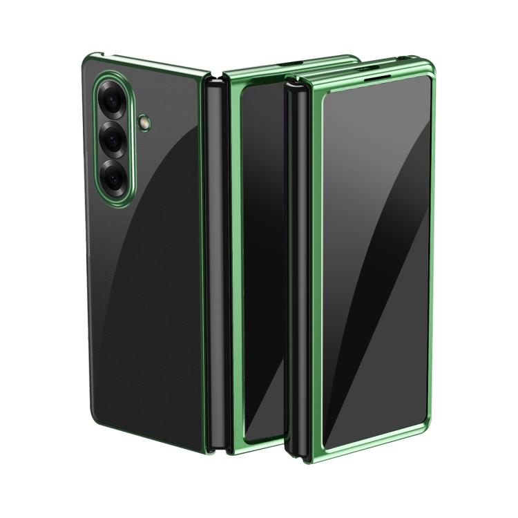 Electroplating Transparent Shockproof Phone Case, For Galaxy Z Fold8 Ultra 5G, For Galaxy Z Flip8 5G, For Galaxy Z Flip7 5G, For Galaxy Z Fold5 5G, For Galaxy Z Flip5   5G