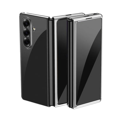 Electroplating Transparent Shockproof Phone Case, For Galaxy Z Fold8 Ultra 5G, For Galaxy Z Flip8 5G, For Galaxy Z Flip7 5G, For Galaxy Z Fold5 5G, For Galaxy Z Flip5   5G