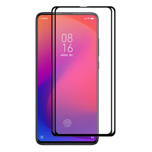 Pour Xiaomi Poco F5 Pro / Redmi K60 / K60 Pro 2pcs ENKAY Hat-Prince Adhésion Totale 0.26mm 9H 2.5D Film Complet en Verre Trempé, Pour Redmi K20 / K20 Pro (2pcs)
