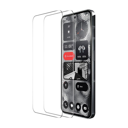 2pcs ENKAY 0.26mm 9H 2.5D High Aluminum-silicon Tempered Glass Film, For Nothing Phone 2