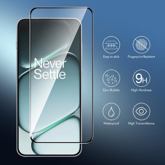 ENKAY Full Glue High Aluminum-silicon Tempered Glass Film, For OnePlus Nord CE6 Lite, For OnePlus Nord CE6, For OnePlus 13T, For OnePlus 13R, For OnePlus Nord 4, For OnePlus Ace 3V, For OnePlus Nord N30 SE, For OnePlus Nord CE3, For OnePlus Nord CE 3 L...