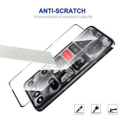 2pcs ENKAY Full Glue High Aluminum-silicon Tempered Glass Film, For Nothing Phone 2