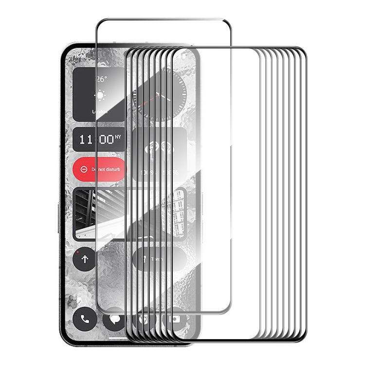 10pcs ENKAY Full Glue High Aluminum-silicon Tempered Glass Film, For Nothing Phone 2