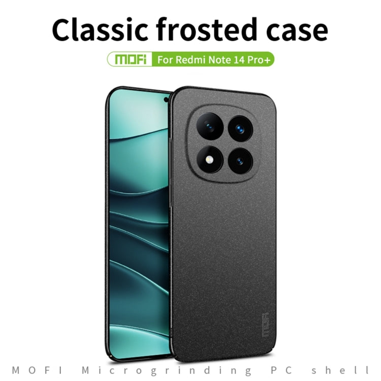 MOFI Fandun Series Frosted PC Ultra-thin All-inclusive Phone Case, For Xiaomi Redmi Note 14 Pro+, For Xiaomi Redmi Note 14 Pro, For Redmi Note 14, For Xiaomi 15 Pro, For Xiaomi 15, For Xiaomi Redmi K70 Ultra, For Xiaomi Redmi Turbo 3                   ...