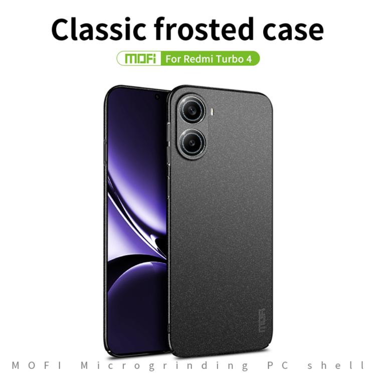 MOFI Fandun Series Frosted PC Ultra-thin All-inclusive Phone Case, For Xiaomi Redmi Turbo 4 / Poco X7 Pro, For Xiaomi Redmi K70 / K70 Pro