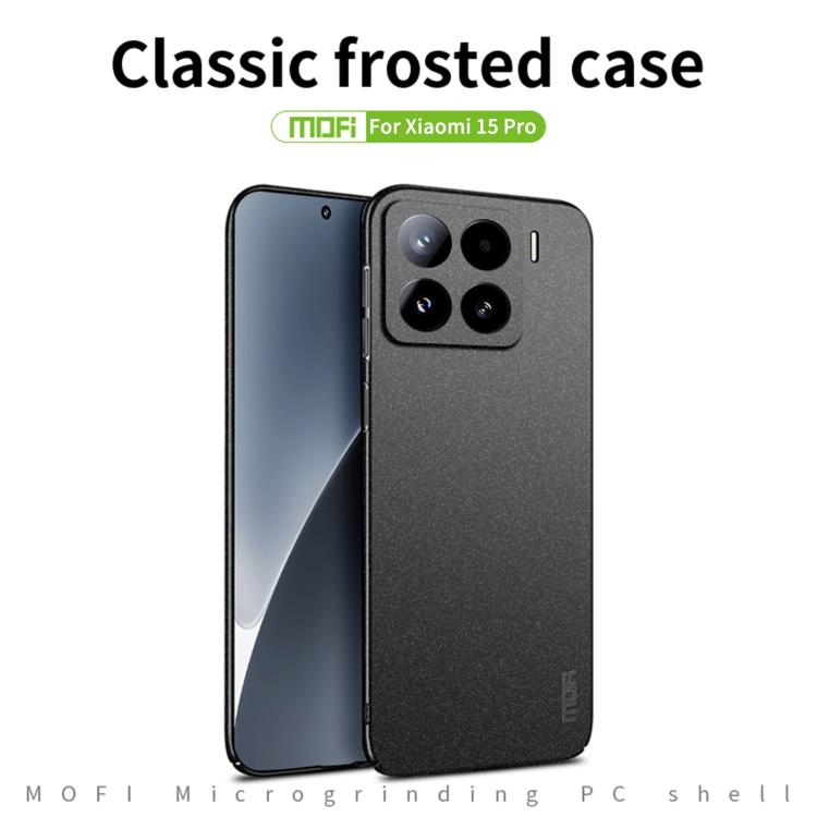 MOFI Fandun Series Frosted PC Ultra-thin All-inclusive Phone Case, For Xiaomi 15 Pro, For Xiaomi 15, For Xiaomi Redmi K70 Ultra, For Xiaomi Redmi Turbo 3, For Xiaomi Civi 4 Pro, For Xiaomi Redmi Note 13 Pro 4G, For Xiaomi 14 Ultra                      ...