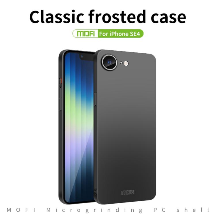 MOFI Frosted PC Ultra-thin Hard Phone Case, For iPhone 17e / 16e, For iPhone 17 Pro Max, For iPhone 17 Pro, For iPhone 17, For iPhone Air, For iPhone 16 Pro Max, For iPhone 16 Pro, For iPhone 16 Plus, For iPhone 16, For iPhone 15 Pro Max               ...