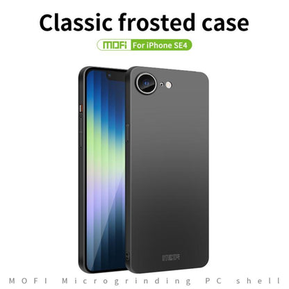 MOFI Frosted PC Ultra-thin Hard Phone Case, For iPhone 17e / 16e, For iPhone 17 Pro Max, For iPhone 17 Pro, For iPhone 17, For iPhone Air, For iPhone 16 Pro Max, For iPhone 16 Pro, For iPhone 16 Plus, For iPhone 16, For iPhone 15 Pro Max               ...