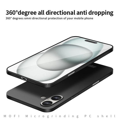 MOFI Frosted PC Ultra-thin Hard Phone Case, For iPhone 18, For iPhone 18 Pro, For iPhone 18 Pro Max, For iPhone 17 Pro Max, For iPhone 17 Pro, For iPhone 17, For iPhone Air, For iPhone 16 Pro Max, For iPhone 16 Pro, For iPhone 16 Plus, For iPhone 16   ...