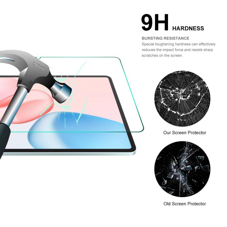 ENKAY Hat-Prince 0.33mm Explosion-proof Tempered Glass Film, For Honor Pad X9 Max / X9b Max 13 2026, For Honor Pad 10 12.1, For Honor Pad X8 Pro / X9 11.5, For Honor MagicPad 13, For Huawei MatePad Air 11.5 2023