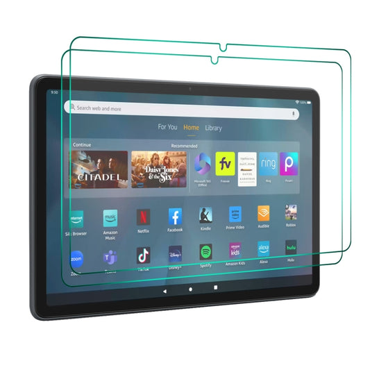 2pcs ENKAY Hat-Prince 0.33mm Explosion-proof Tempered Glass Film, For Amazon Fire Max 11 2023