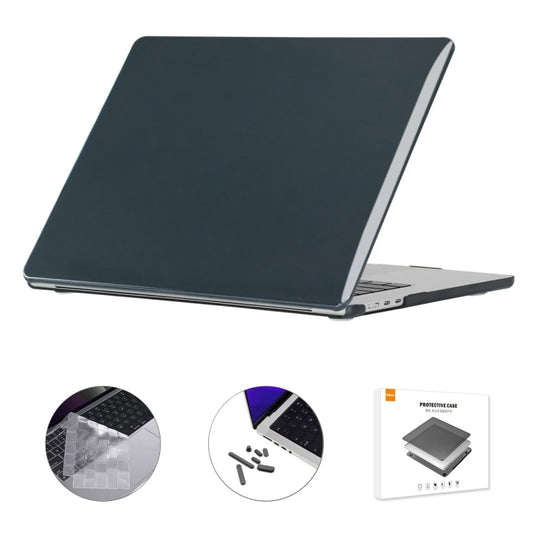 ENKAY US Version 3 in 1 Crystal Protective Case with TPU Keyboard Film & Anti-dust Plugs, For MacBook Air 15.3 A2941 US Version