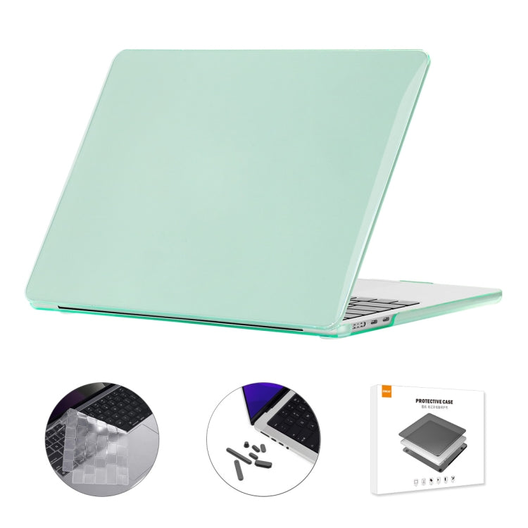 ENKAY EU Version 3 in 1 Crystal Protective Case with TPU Keyboard Film & Anti-dust Plugs, For MacBook Air 15.3 A2941 EU Version