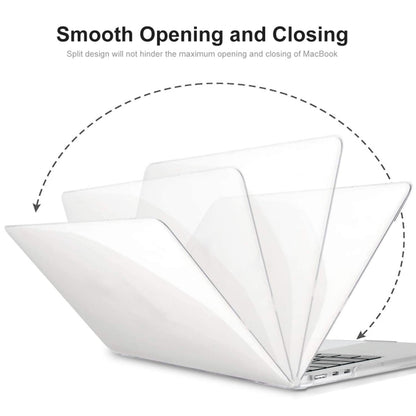 ENKAY EU Version 3 in 1 Crystal Protective Case with TPU Keyboard Film & Anti-dust Plugs, For MacBook Air 15.3 A2941 EU Version