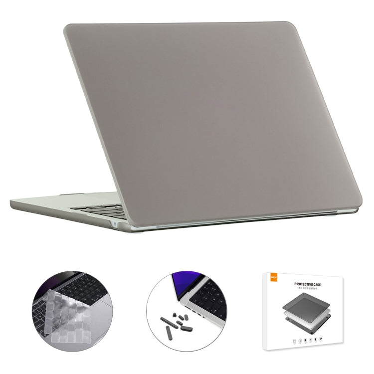 ENKAY Version américaine 3 en 1 coque de protection mate avec film de clavier en TPU et capuchons anti-poussière, A2941 Version américaine 3 en 1, A2941 Version européenne 3 en 1