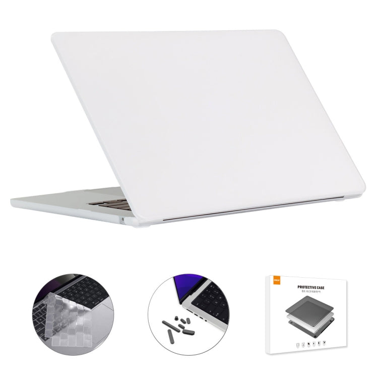 ENKAY Version américaine 3 en 1 coque de protection mate avec film de clavier en TPU et capuchons anti-poussière, A2941 Version américaine 3 en 1, A2941 Version européenne 3 en 1