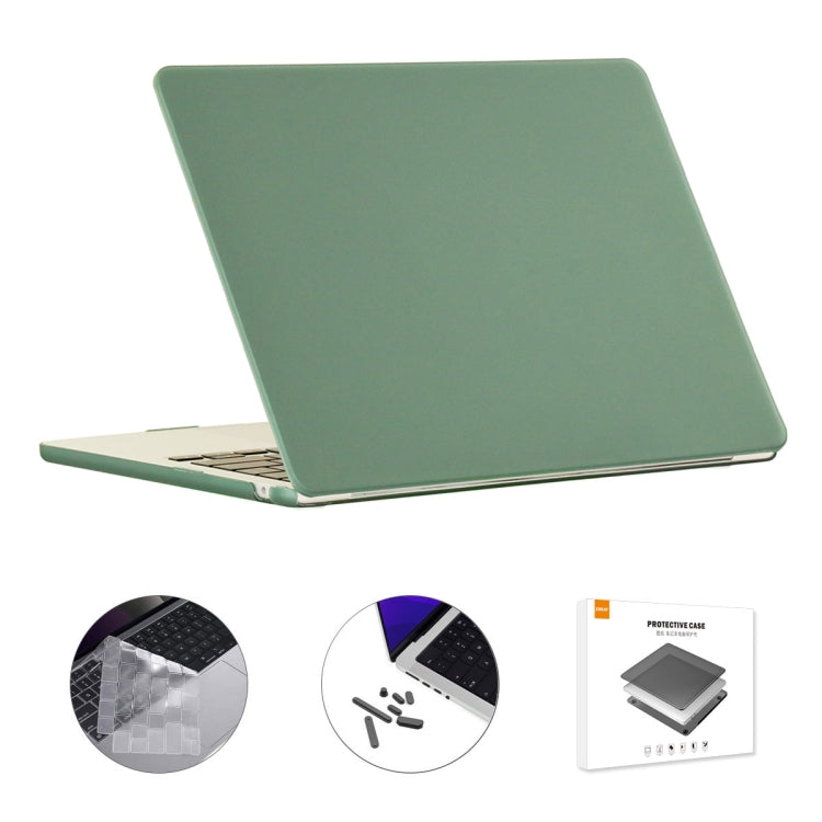 ENKAY Version américaine 3 en 1 coque de protection mate avec film de clavier en TPU et capuchons anti-poussière, A2941 Version américaine 3 en 1, A2941 Version européenne 3 en 1