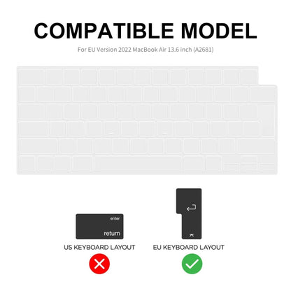 ENKAY EU Version 3 in 1 Matte Protective Case with TPU Keyboard Film & Anti-dust Plugs, For MacBook Air 15.3 A2941