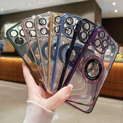 Electroplating Magsafe TPU Phone Case, For iPhone 13 Pro, For iPhone 13, For iPhone 12, For iPhone 12 Pro Max, For iPhone 12 Pro, For iPhone 11 Pro Max, For iPhone 11, For iPhone 11 Pro